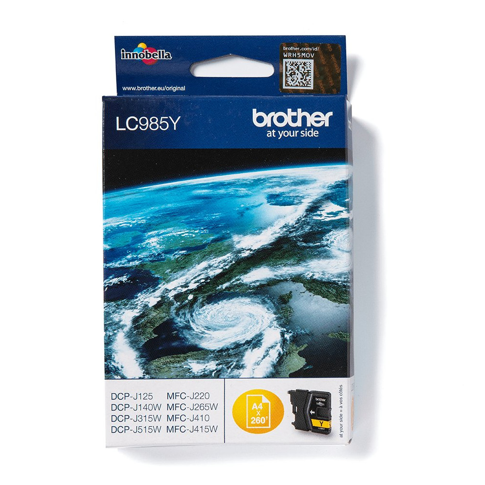 Brother LC985Y cartuccia d'inchiostro 1 pz Originale Giallo Brother LC985Y cartuccia d'inchiostro 1 pz Originale Giallo