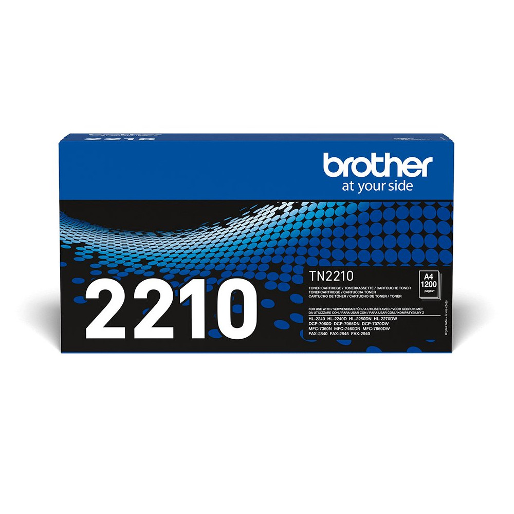 Brother TN-2210 cartuccia toner 1 pz Originale Nero Brother TN-2210 cartuccia toner 1 pz Originale Nero