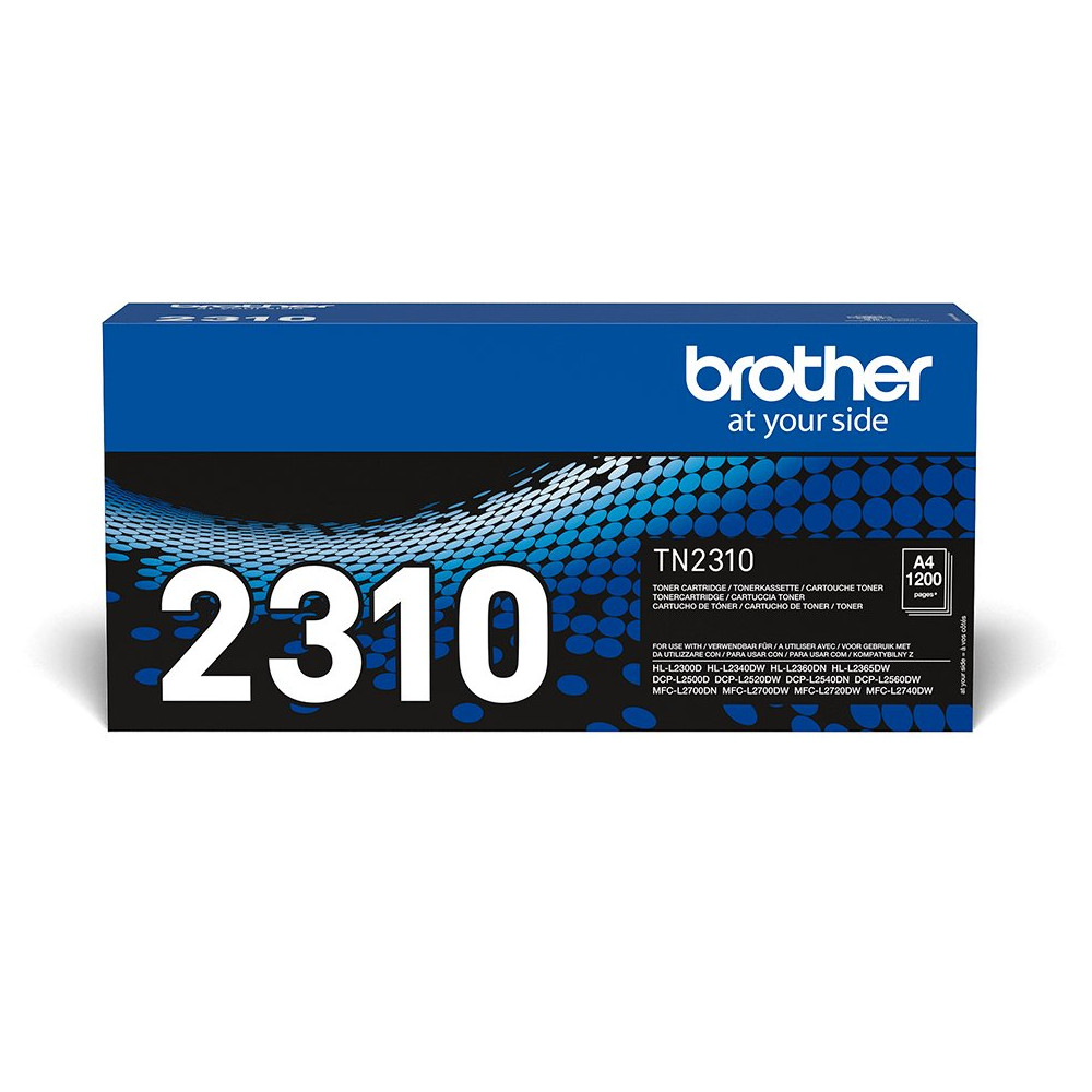 Brother TN-2310 cartuccia toner 1 pz Originale Nero Brother TN-2310 cartuccia toner 1 pz Originale Nero