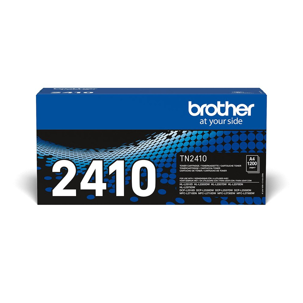 Brother TN-2410 cartuccia toner 1 pz Originale Nero Brother TN-2410 cartuccia toner 1 pz Originale Nero