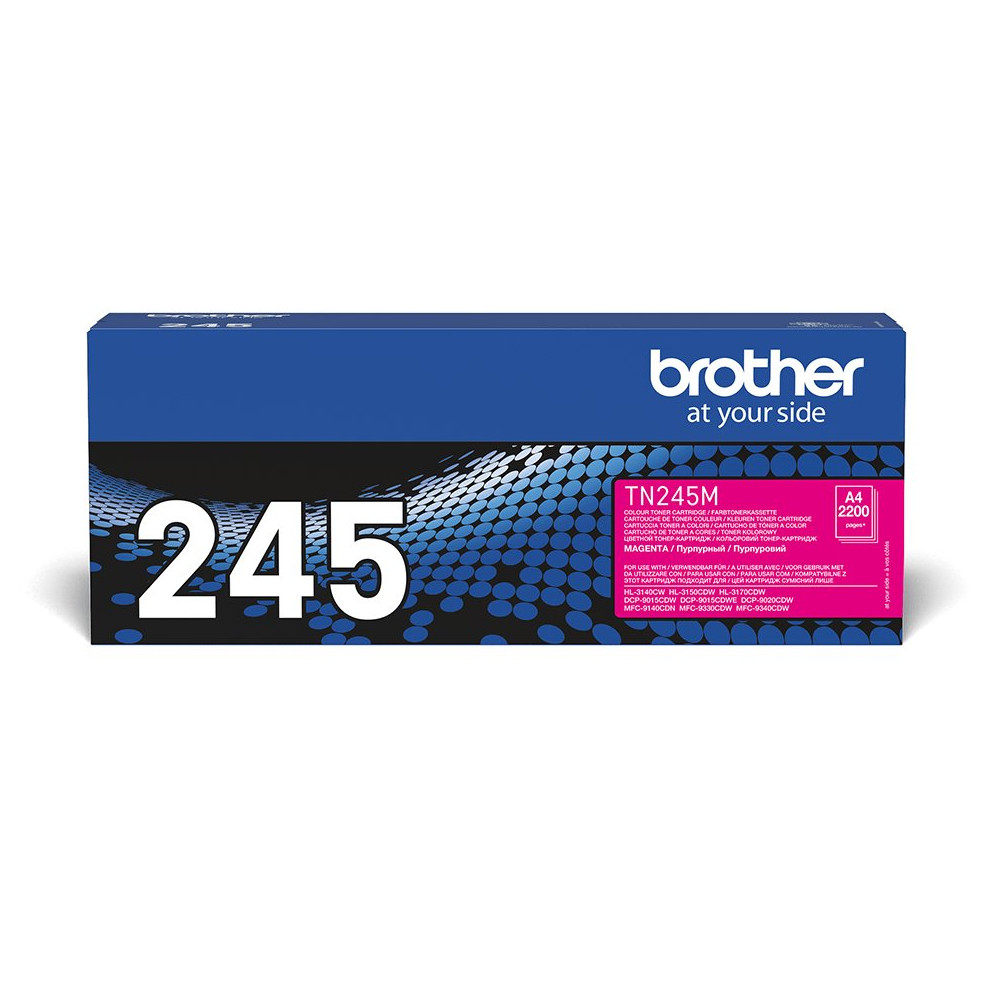 Brother TN-245M cartuccia toner 1 pz Originale Magenta Brother TN-245M cartuccia toner 1 pz Originale Magenta