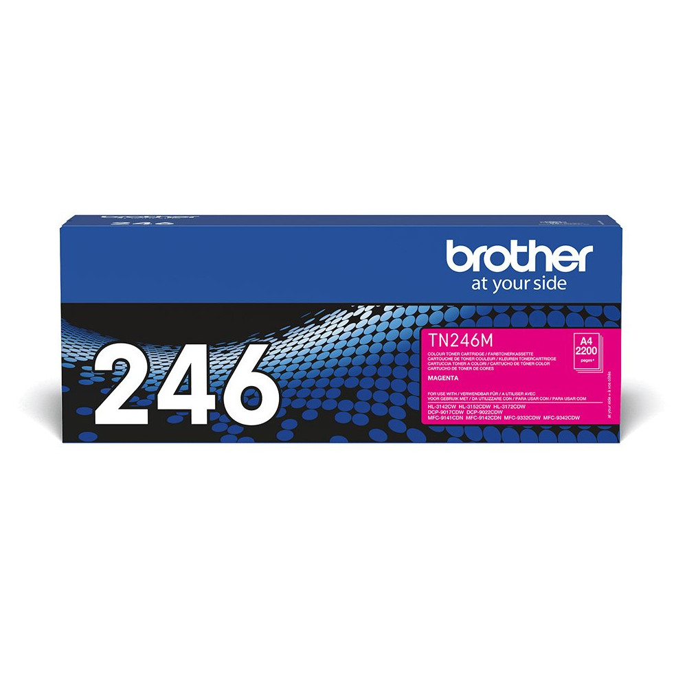 Brother TN-246M cartuccia toner 1 pz Originale Magenta Brother TN-246M cartuccia toner 1 pz Originale Magenta