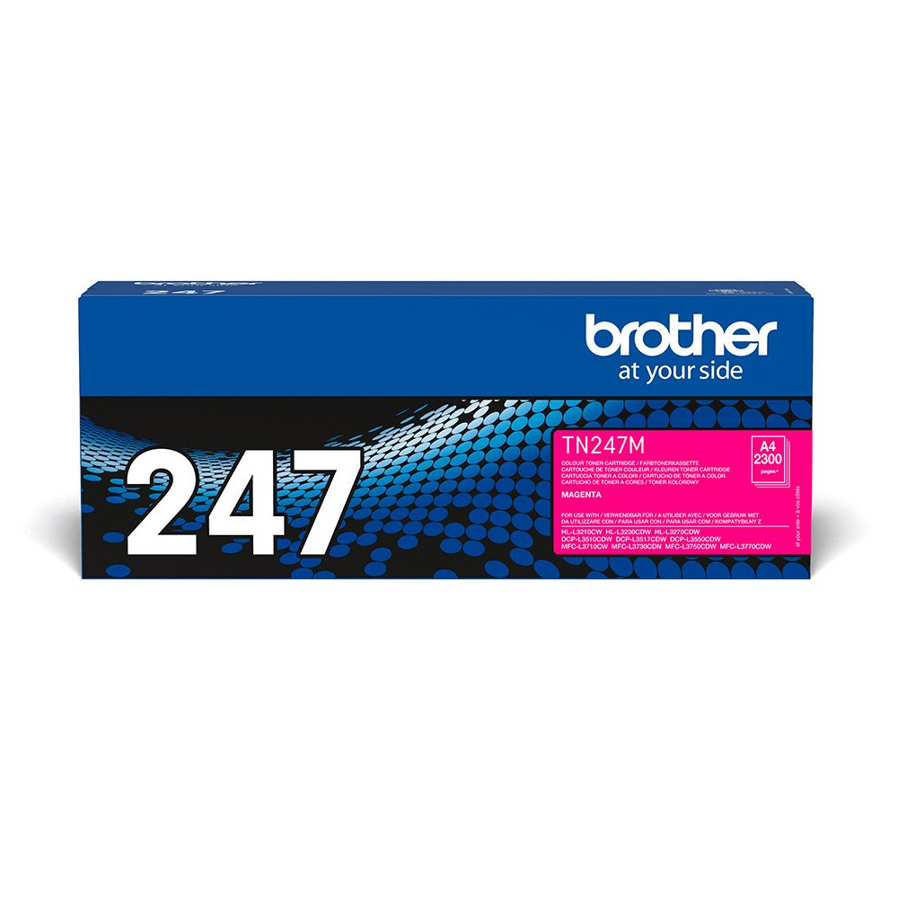 Brother TN-247M cartuccia toner 1 pz Originale Magenta Brother TN-247M cartuccia toner 1 pz Originale Magenta