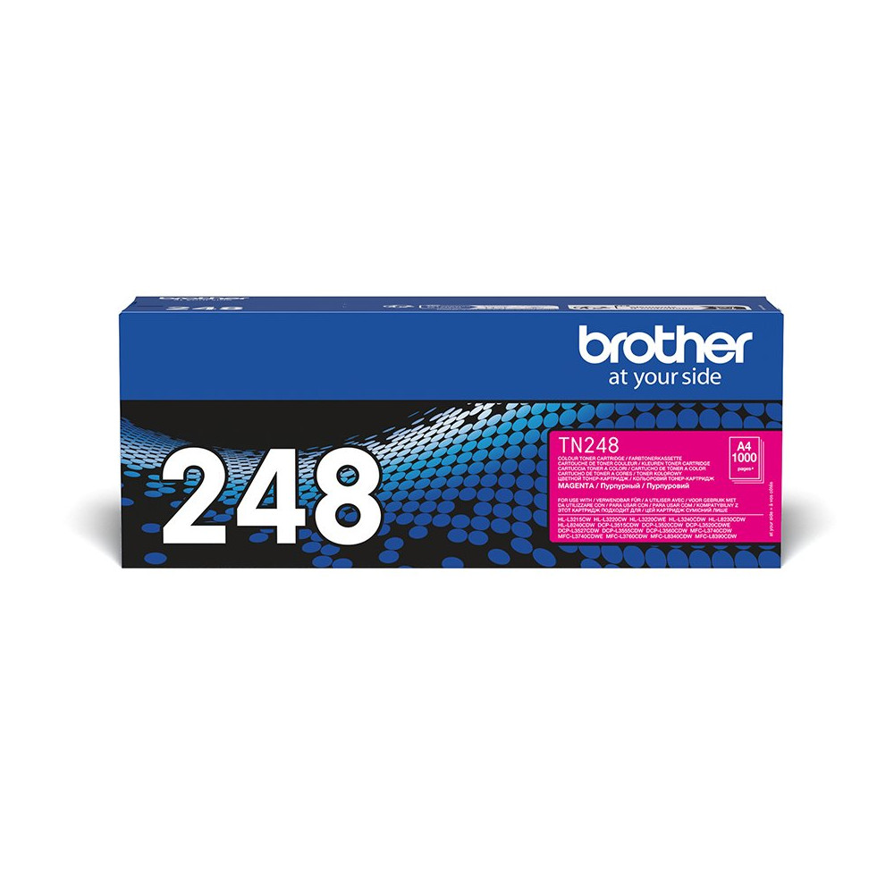 Brother TN-248M cartuccia toner 1 pz Originale Magenta Brother TN-248M cartuccia toner 1 pz Originale Magenta