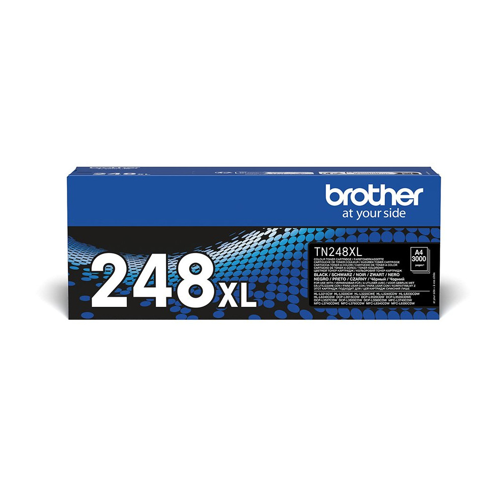 Brother TN-248XLBK cartuccia toner 1 pz Originale Nero Brother TN-248XLBK cartuccia toner 1 pz Originale Nero