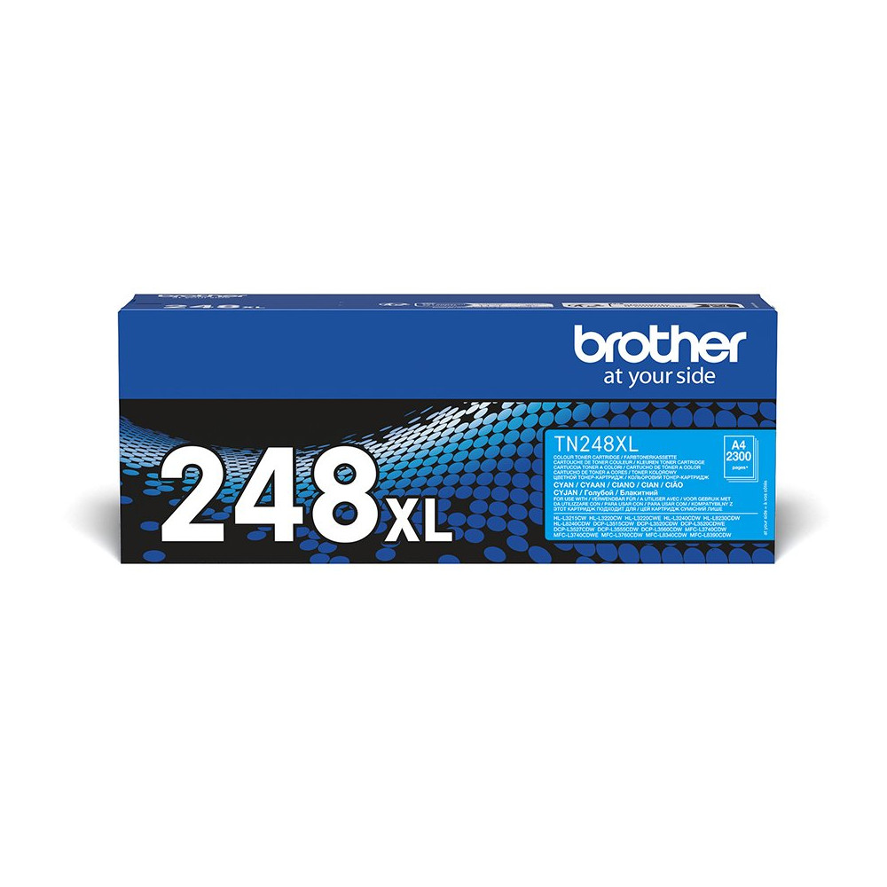 Brother TN-248XLC cartuccia toner 1 pz Originale Ciano Brother TN-248XLC cartuccia toner 1 pz Originale Ciano