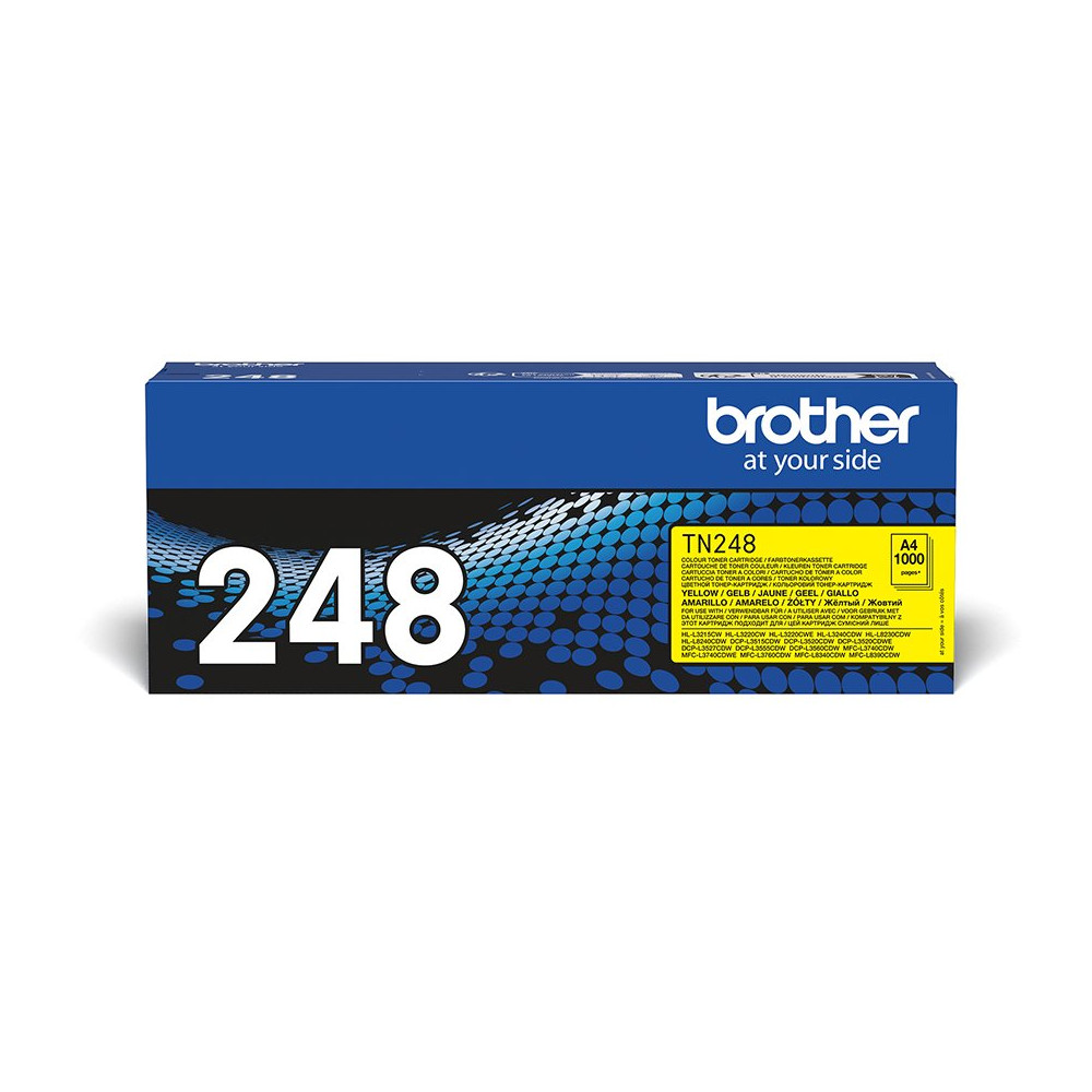 Brother TN-248Y cartuccia toner 1 pz Originale Giallo Brother TN-248Y cartuccia toner 1 pz Originale Giallo