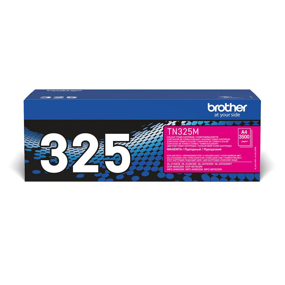 Brother TN-325M cartuccia toner 1 pz Originale Magenta Brother TN-325M cartuccia toner 1 pz Originale Magenta