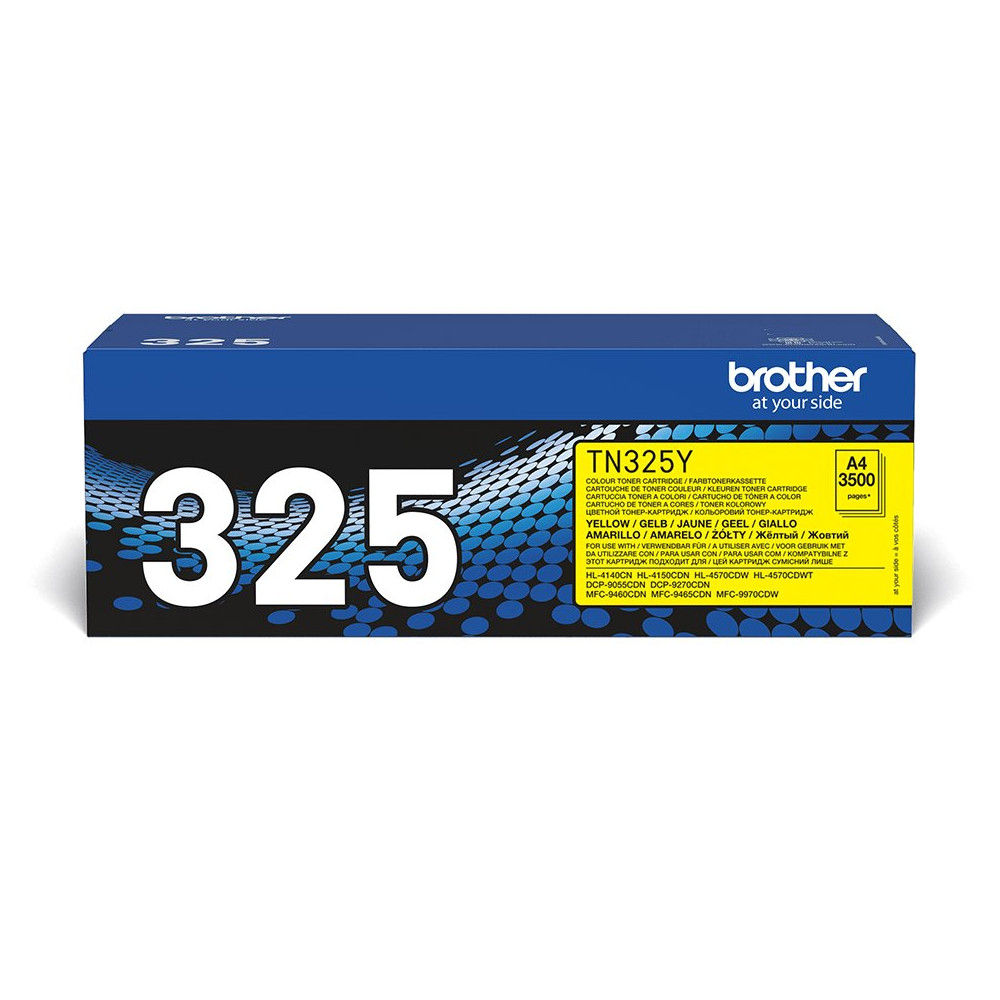 Brother TN-325Y cartuccia toner 1 pz Originale Giallo Brother TN-325Y cartuccia toner 1 pz Originale Giallo