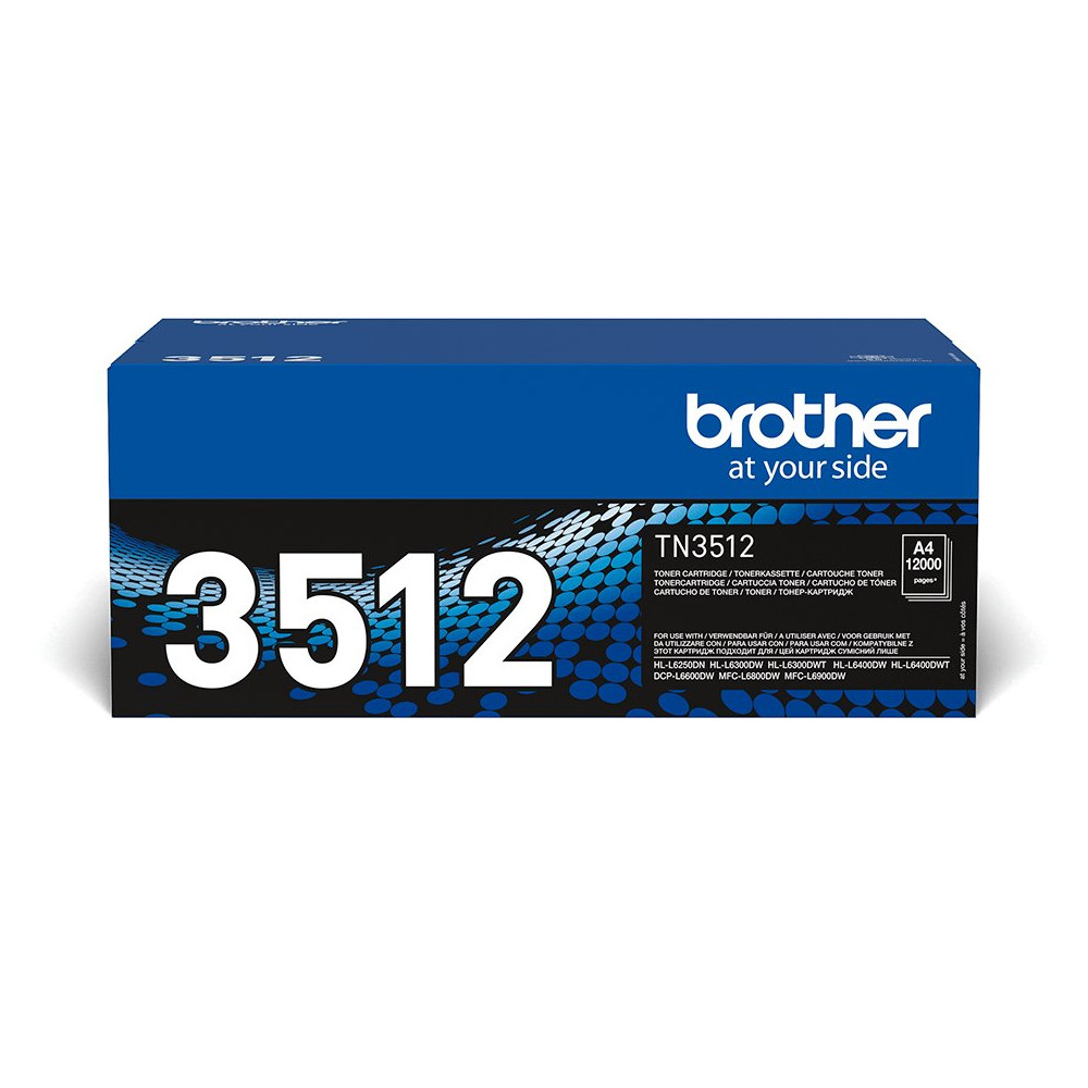 Brother TN-3512 cartuccia toner 1 pz Originale Nero Brother TN-3512 cartuccia toner 1 pz Originale Nero