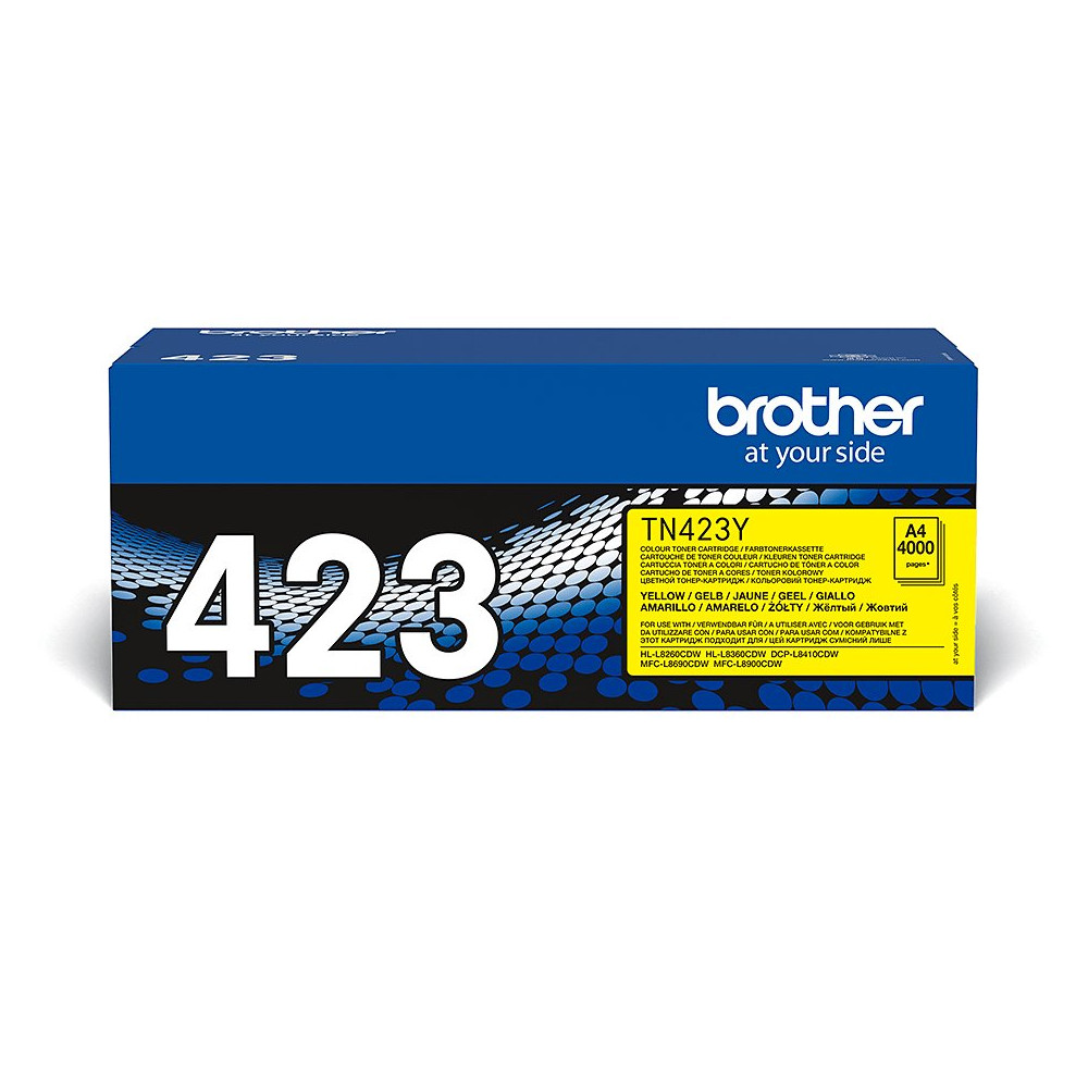 Brother TN-423Y cartuccia toner 1 pz Originale Giallo Brother TN-423Y cartuccia toner 1 pz Originale Giallo