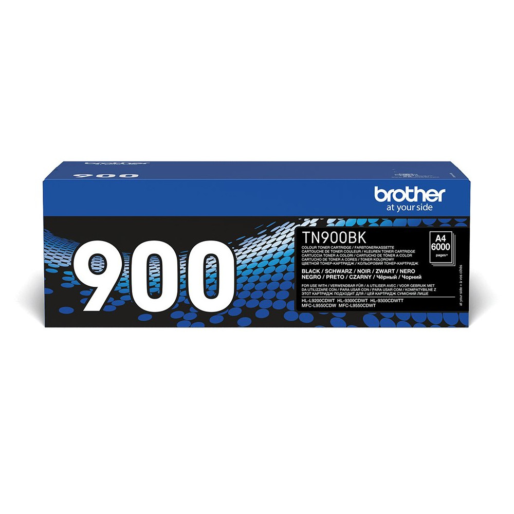 Brother TN-900BK cartuccia toner 1 pz Originale Nero Brother TN-900BK cartuccia toner 1 pz Originale Nero