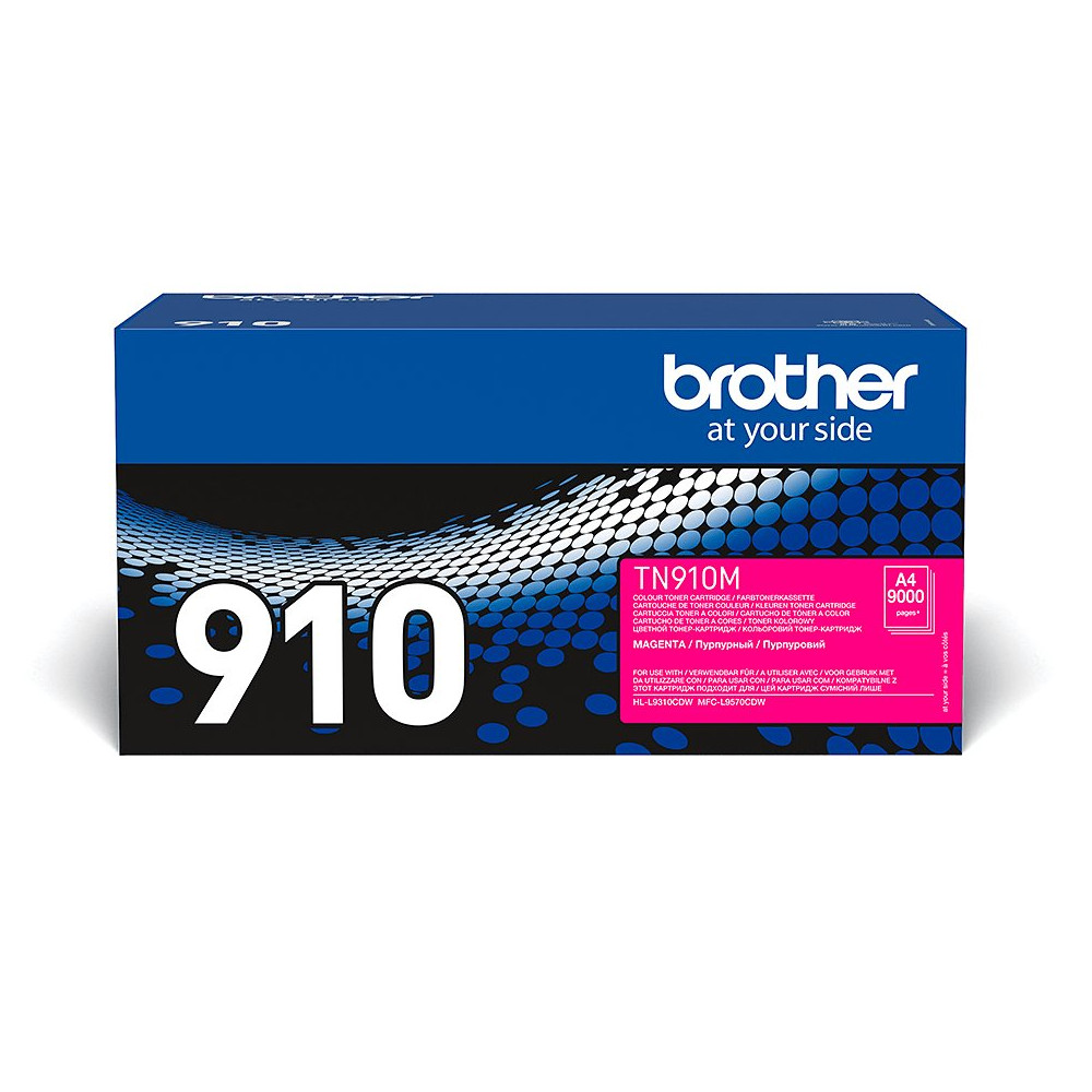 Brother TN-910M cartuccia toner 1 pz Originale Magenta Brother TN-910M cartuccia toner 1 pz Originale Magenta