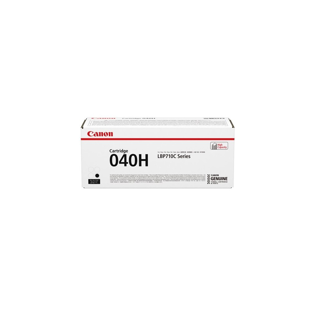 Canon 040H cartuccia toner 1 pz Originale Nero Canon 040H cartuccia toner 1 pz Originale Nero
