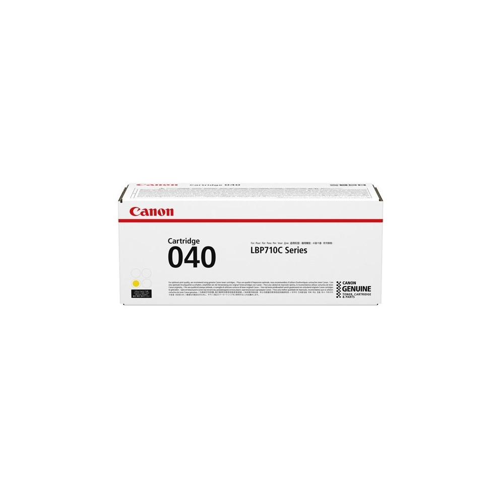 Canon 040 cartuccia toner 1 pz Originale Giallo Canon 040 cartuccia toner 1 pz Originale Giallo