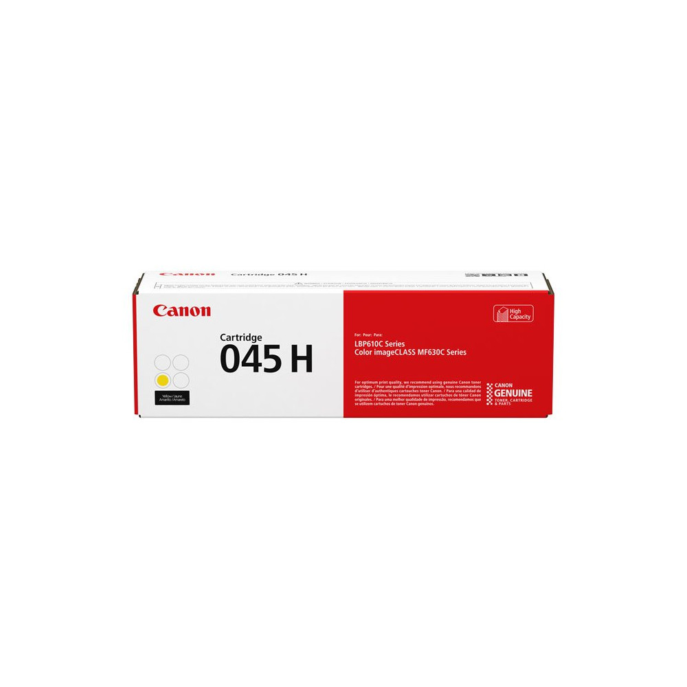 Canon 045 H cartuccia toner 1 pz Originale Giallo Canon 045 H cartuccia toner 1 pz Originale Giallo