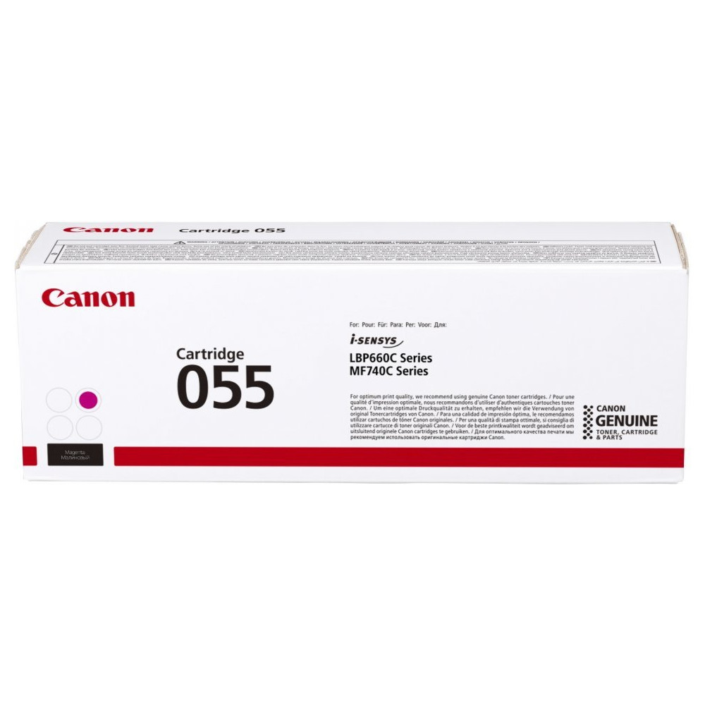 Canon 055 cartuccia toner 1 pz Originale Magenta Canon 055 cartuccia toner 1 pz Originale Magenta