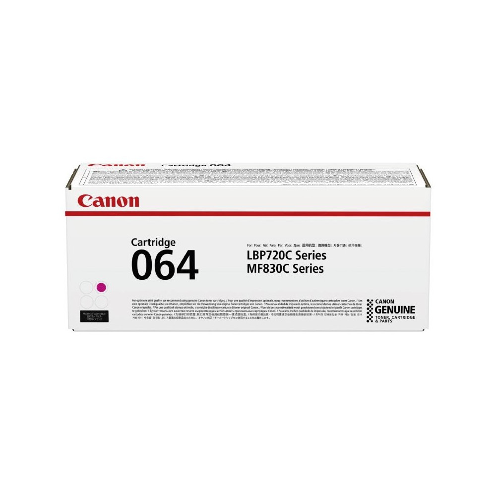 Canon 064 cartuccia toner 1 pz Originale Magenta Canon 064 cartuccia toner 1 pz Originale Magenta