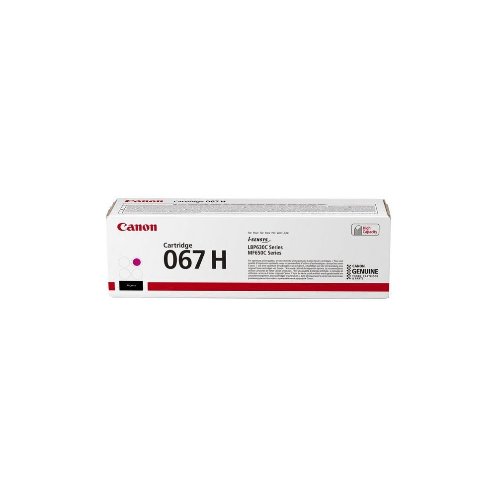 Canon 067H cartuccia toner 1 pz Originale Magenta Canon 067H cartuccia toner 1 pz Originale Magenta