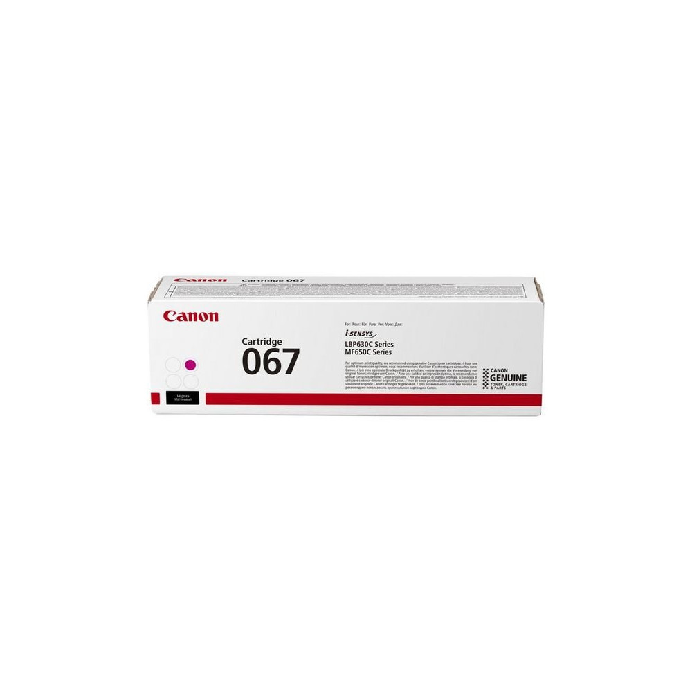 Canon 067 cartuccia toner 1 pz Originale Magenta Canon 067 cartuccia toner 1 pz Originale Magenta