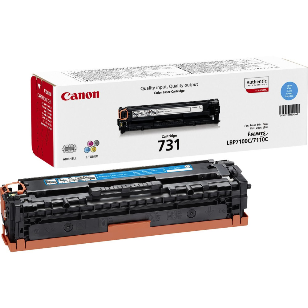 Canon 731 cartuccia toner 1 pz Originale Ciano Canon 731 cartuccia toner 1 pz Originale Ciano