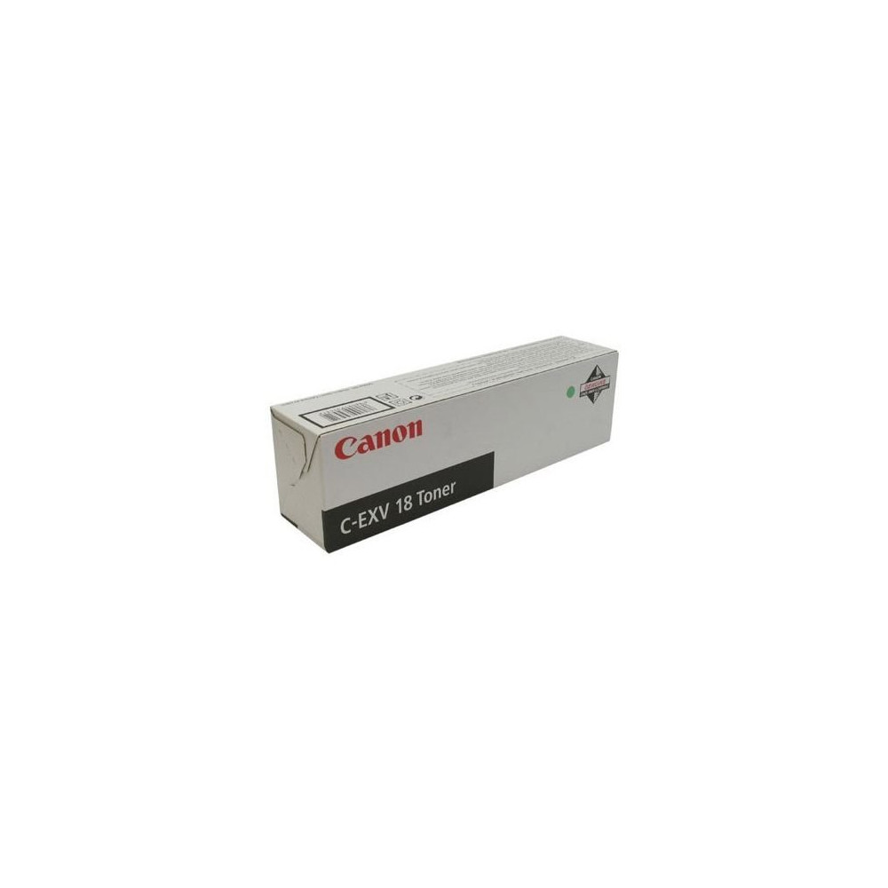 Canon Toner C-EVX 18 for iR1018/iR1022 Black cartuccia toner 1 pz Originale Nero Canon Toner C-EVX 18 for iR1018/iR1022 Black cartuccia toner 1 pz Originale Nero