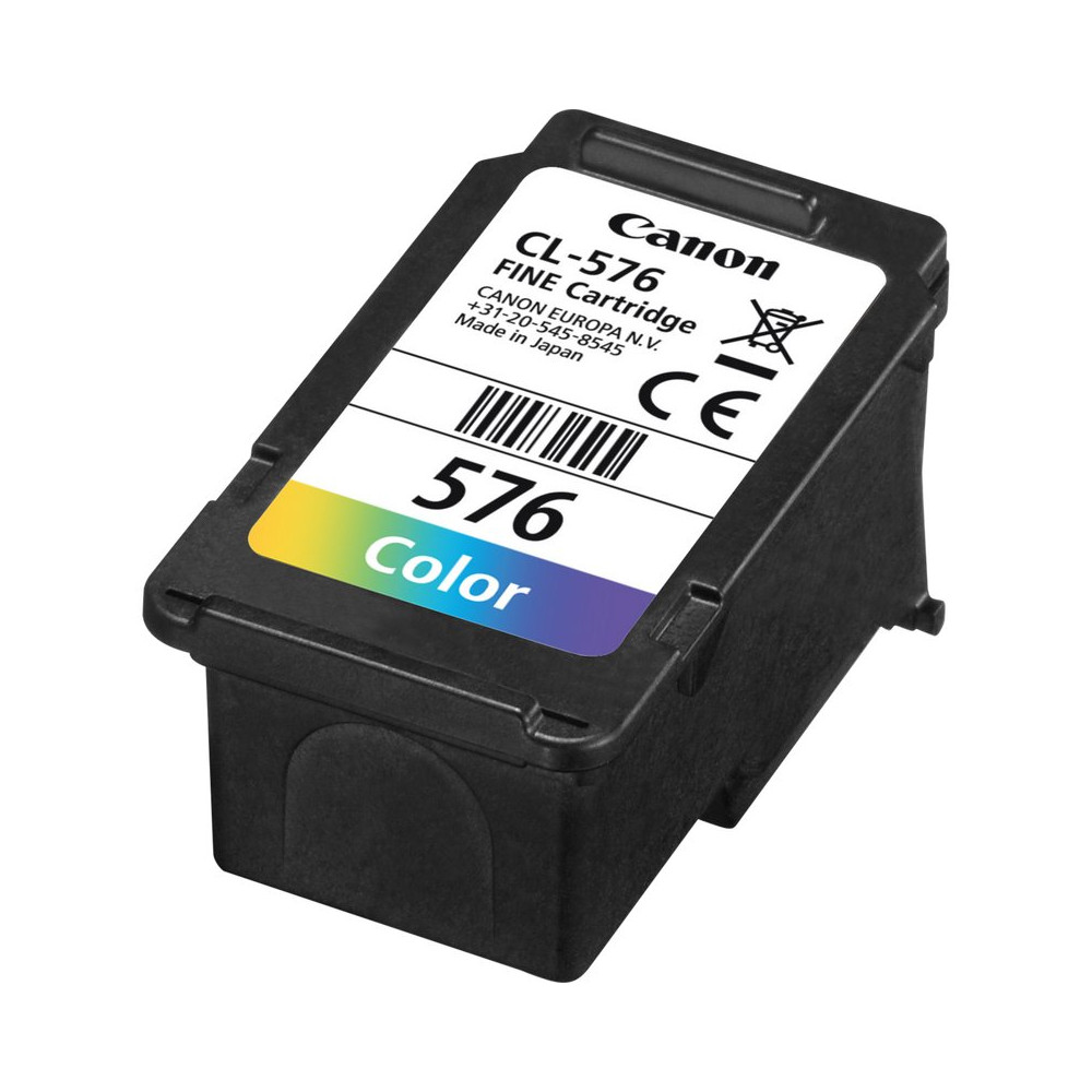 Canon CL-576 cartuccia d'inchiostro 1 pz Originale Resa standard Ciano, Magenta, Giallo Canon CL-576 cartuccia d'inchiostro 1 pz Originale Resa standard Ciano, Magenta, Giallo
