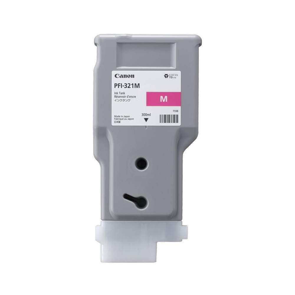 Canon PFI-321 M cartuccia d'inchiostro 1 pz Originale Resa standard Magenta Canon PFI-321 M cartuccia d'inchiostro 1 pz Originale Resa standard Magenta