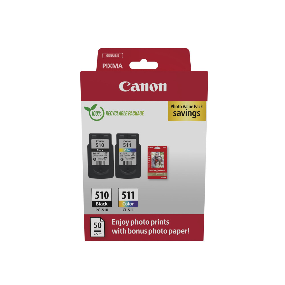 Canon 2970B017 cartuccia d'inchiostro 2 pz Originale Nero, Ciano, Magenta, Giallo Canon 2970B017 cartuccia d'inchiostro 2 pz Originale Nero, Ciano, Magenta, Giallo