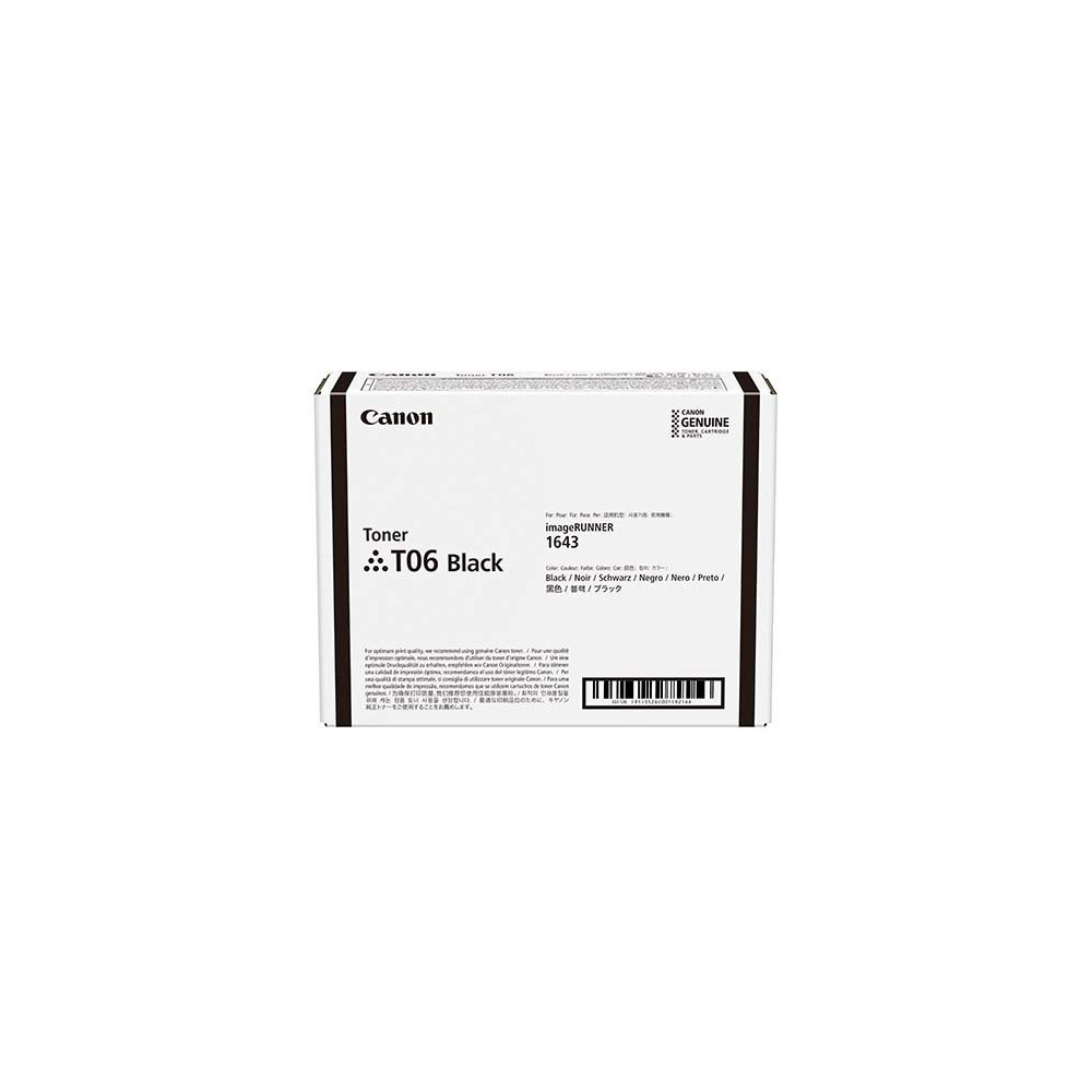 Canon T06 cartuccia toner 1 pz Originale Nero Canon T06 cartuccia toner 1 pz Originale Nero