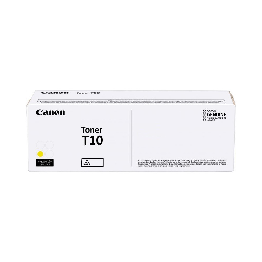 Canon T10 cartuccia toner 1 pz Originale Giallo Canon T10 cartuccia toner 1 pz Originale Giallo