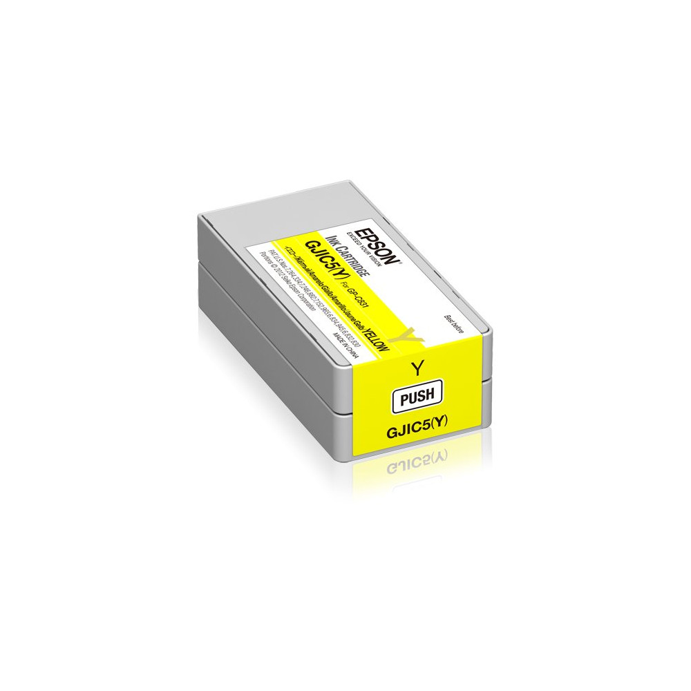 Epson GJIC5(Y): Ink cartridge for ColorWorks C831 (Yellow) (MOQ=10) Epson GJIC5(Y): Ink cartridge for ColorWorks C831 (Yellow) (MOQ=10)