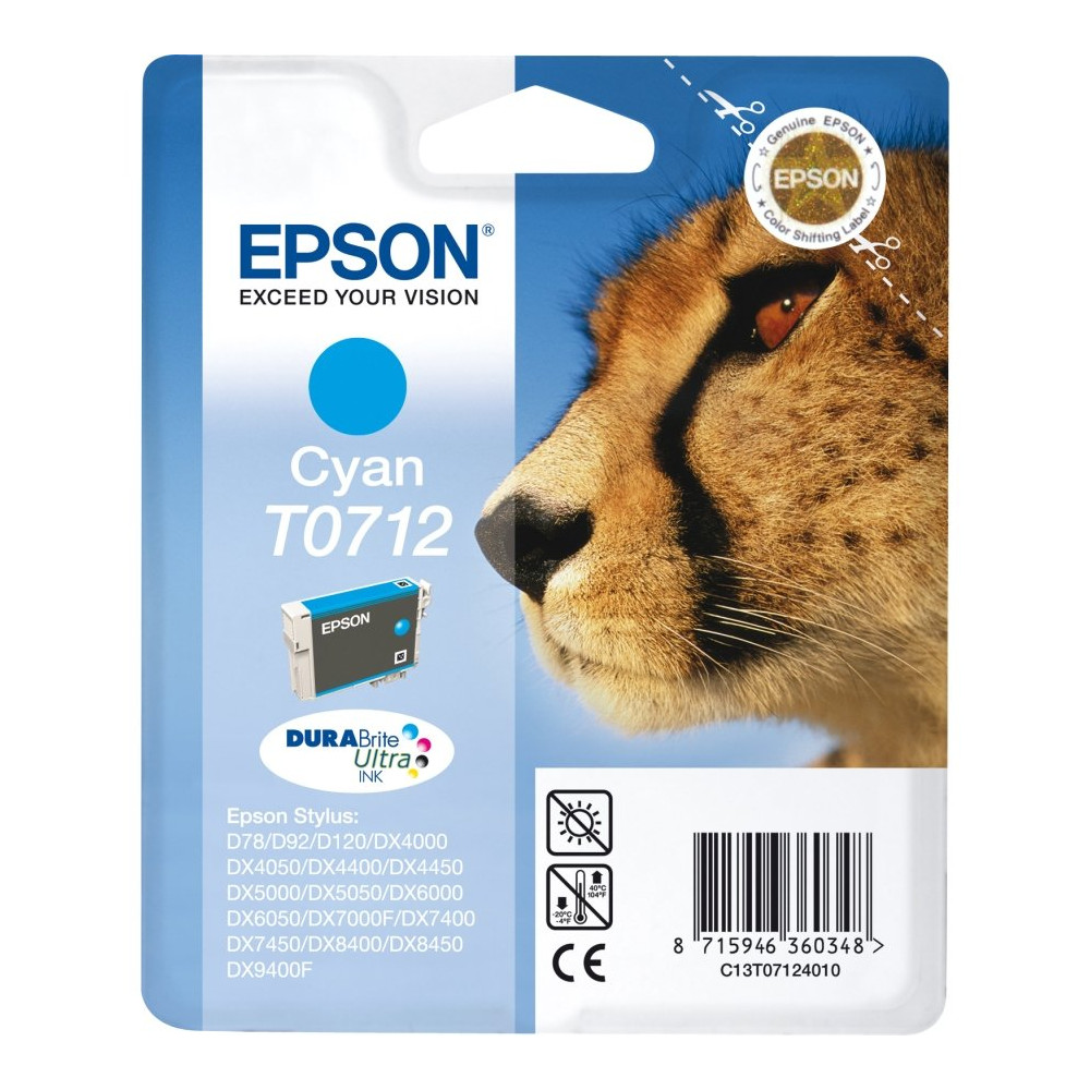 Epson Cheetah Cartuccia Ciano Epson Cheetah Cartuccia Ciano
