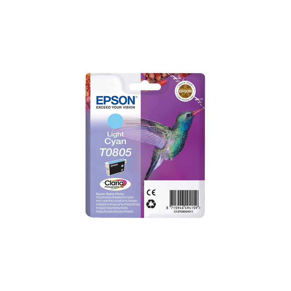 Epson Hummingbird Cartuccia Ciano-chiaro Epson Hummingbird Cartuccia Ciano-chiaro