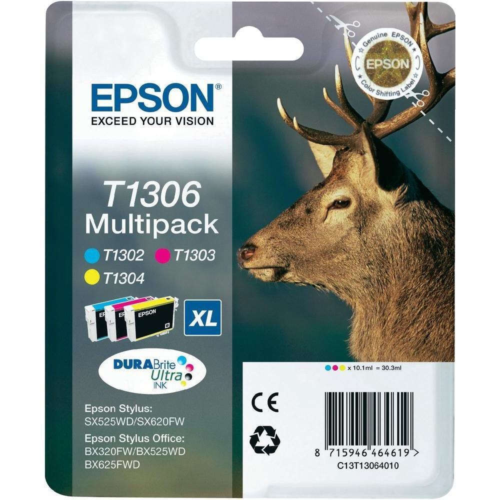 Epson Stag Multipack 3 colori Epson Stag Multipack 3 colori