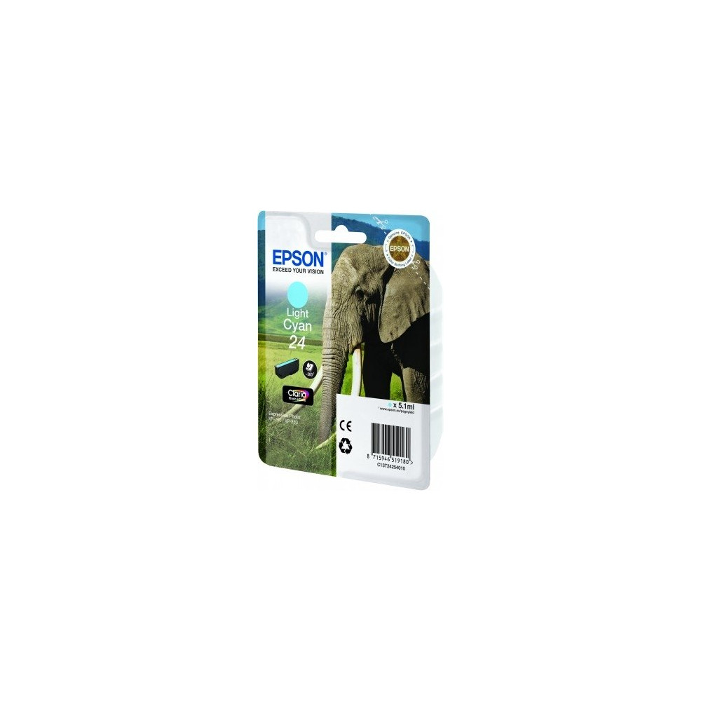 Epson Elephant Cartuccia Ciano-chiaro Epson Elephant Cartuccia Ciano-chiaro