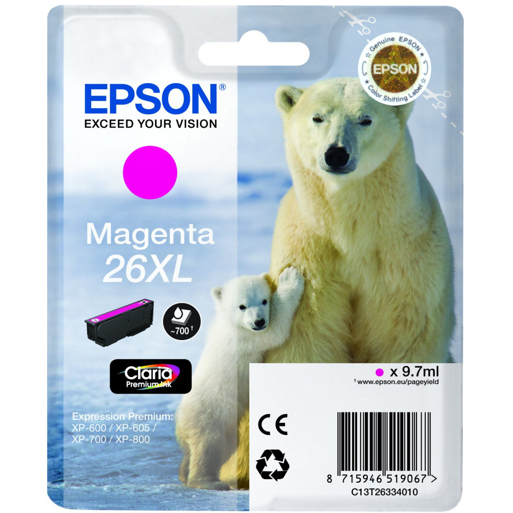 Epson Polar bear Cartuccia Magenta XL Epson Polar bear Cartuccia Magenta XL