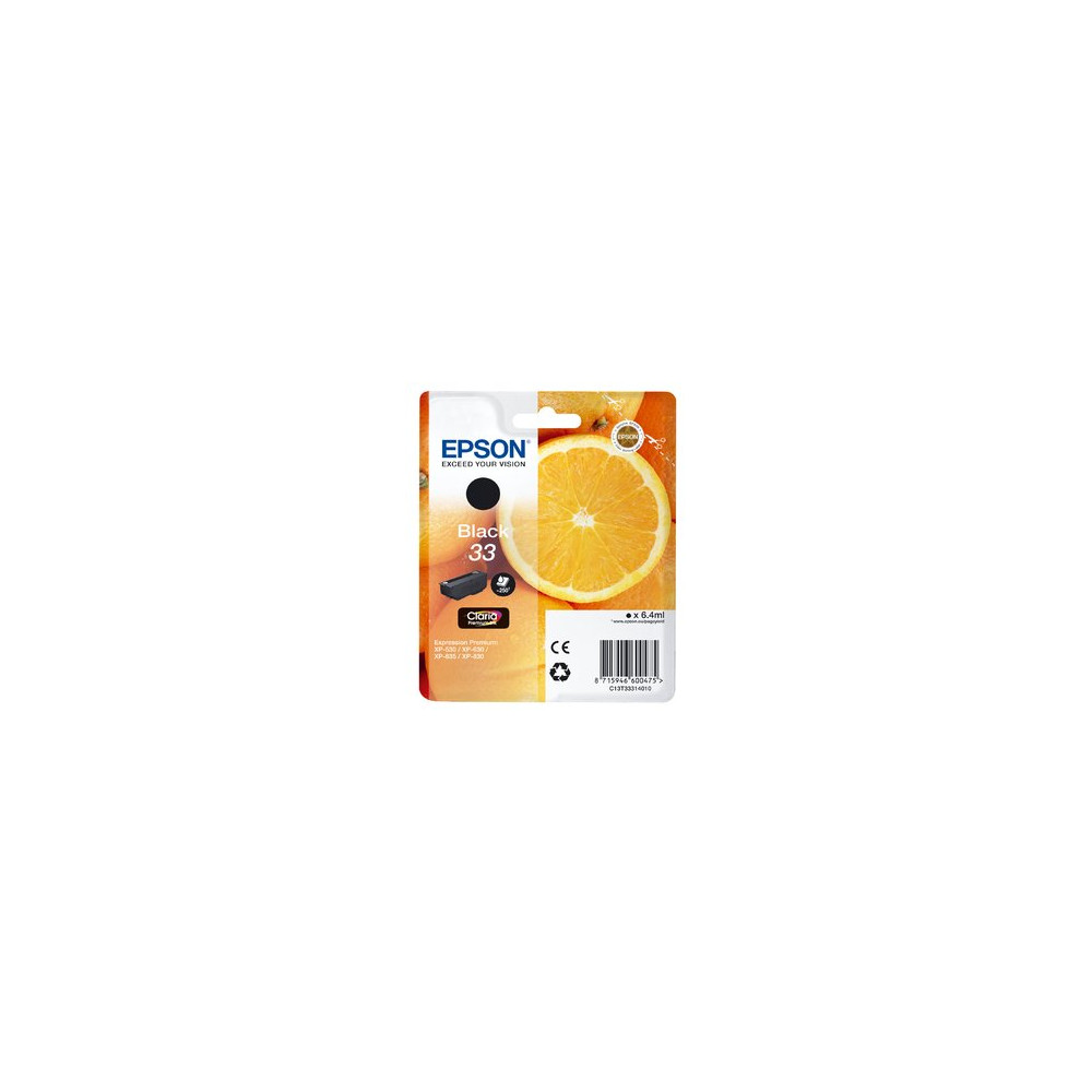 Epson Oranges C13T33314010 cartuccia d'inchiostro 1 pz Originale Nero Epson Oranges C13T33314010 cartuccia d'inchiostro 1 pz Originale Nero