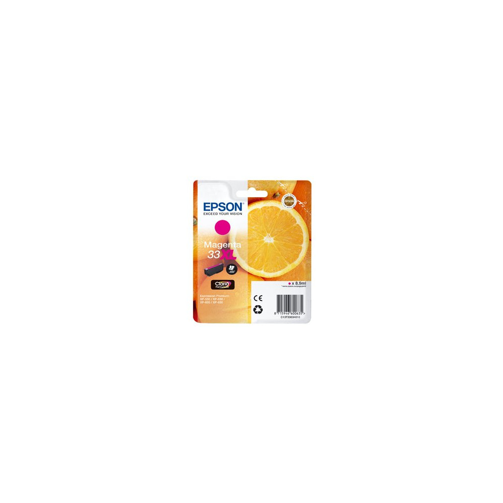 Epson Oranges C13T33634010 cartuccia d'inchiostro 1 pz Originale Magenta Epson Oranges C13T33634010 cartuccia d'inchiostro 1 pz Originale Magenta