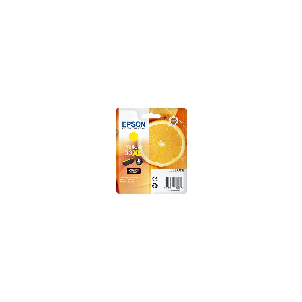 Epson Oranges C13T33644010 cartuccia d'inchiostro 1 pz Originale Giallo Epson Oranges C13T33644010 cartuccia d'inchiostro 1 pz Originale Giallo