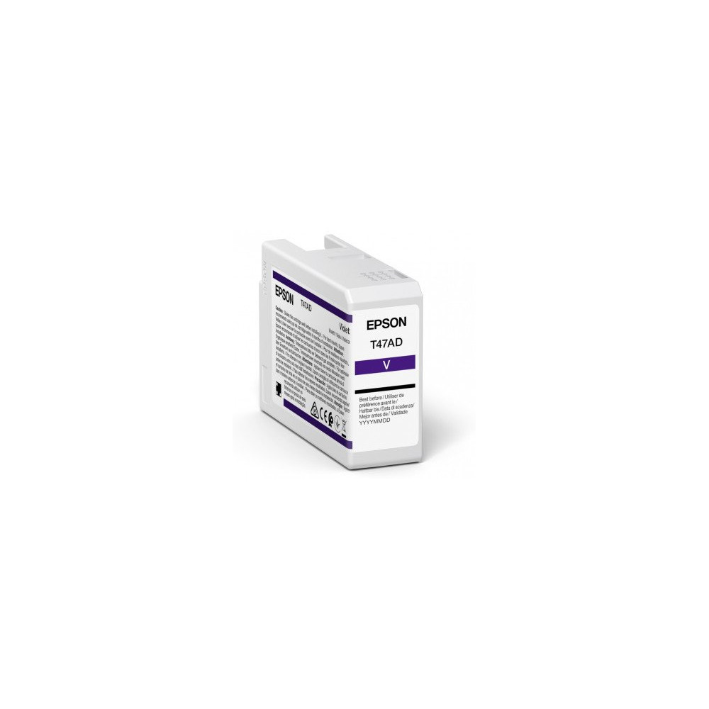 Epson T47AD UltraChrome Pro cartuccia d'inchiostro 1 pz Originale Viola Epson T47AD UltraChrome Pro cartuccia d'inchiostro 1 pz Originale Viola