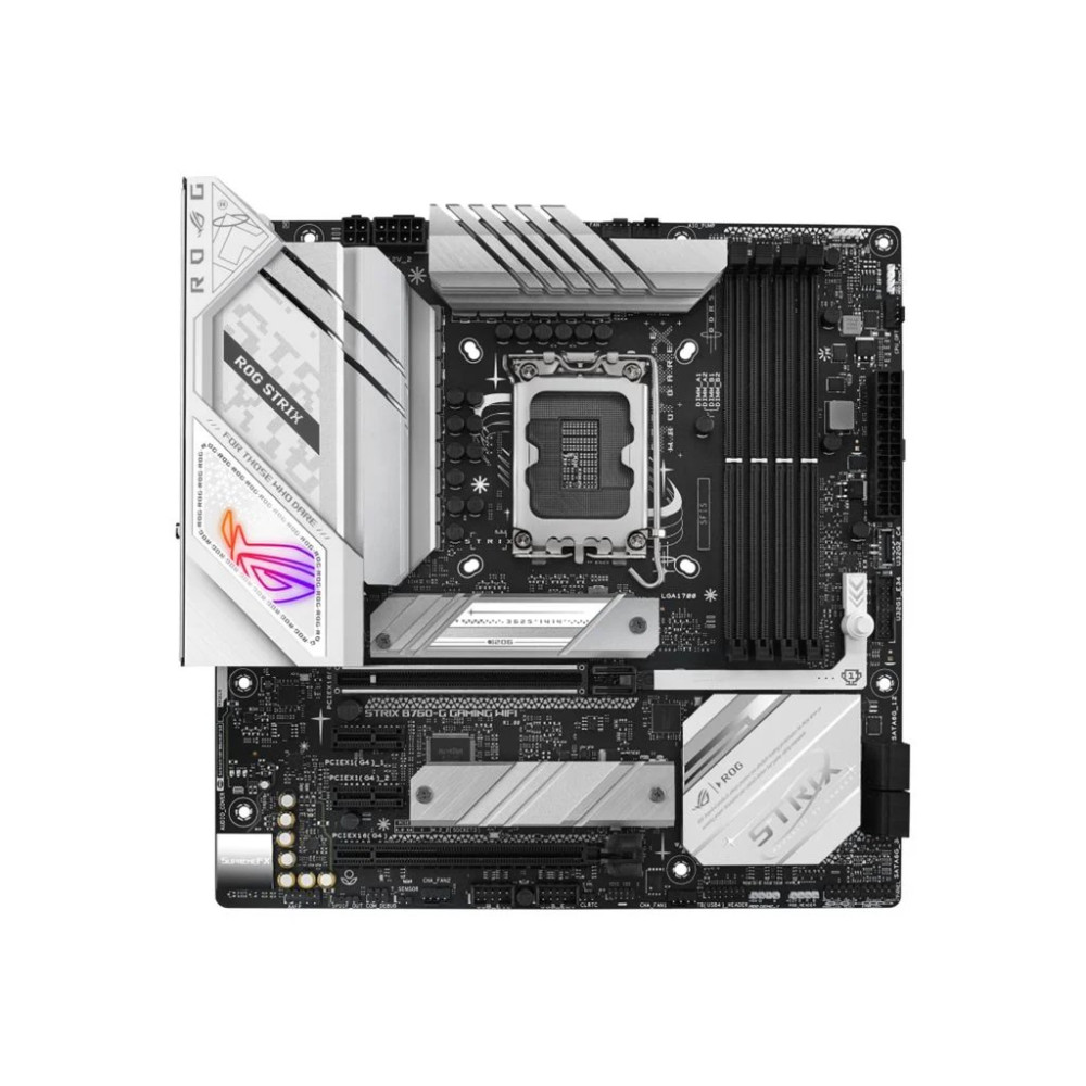 ASUS ROG STRIX B760-G GAMING WIFI - Mainboard - micro ATX - Sockel LGA1700 - Chipsatz B760 - USB-C 3.2 Gen 2x2, USB 3.2 Gen 1, U
