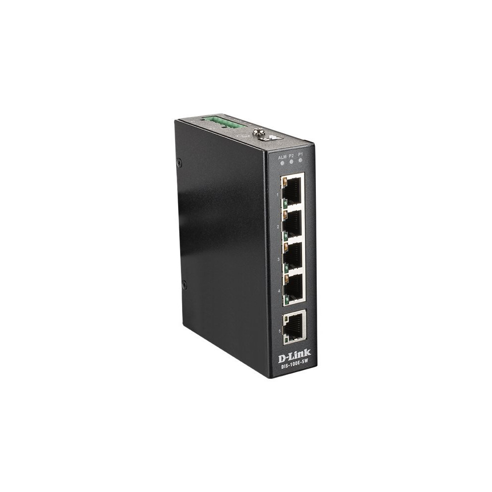 D-Link DIS 100E-5W - Switch - senza gestione - 5 x