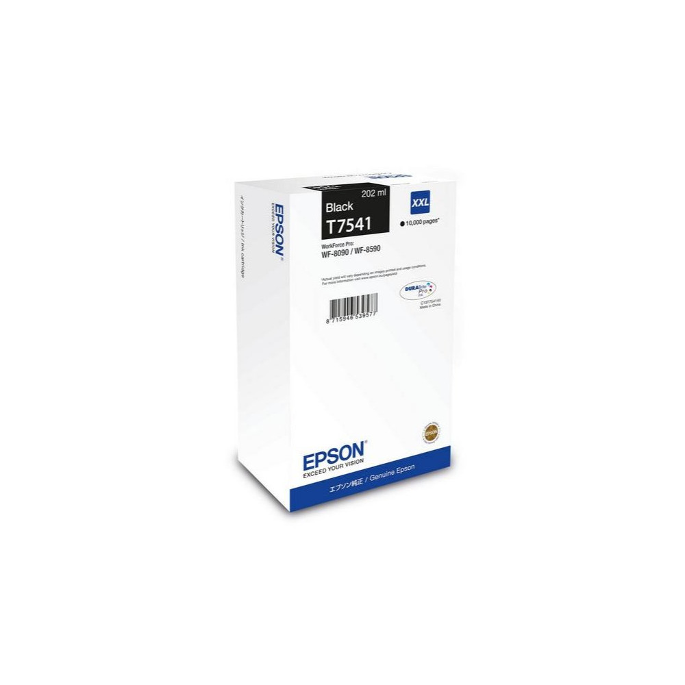 Epson C13T75414N cartuccia d'inchiostro 1 pz Originale Rendimento ultra elevato Nero Epson C13T75414N cartuccia d'inchiostro 1 pz Originale Rendimento ultra elevato Nero