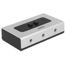 Delock Switch Jack Audio 3,5 mm - Audio-Switch