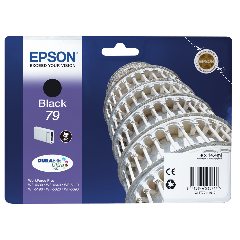 Epson Tower of Pisa Tanica Nero Epson Tower of Pisa Tanica Nero