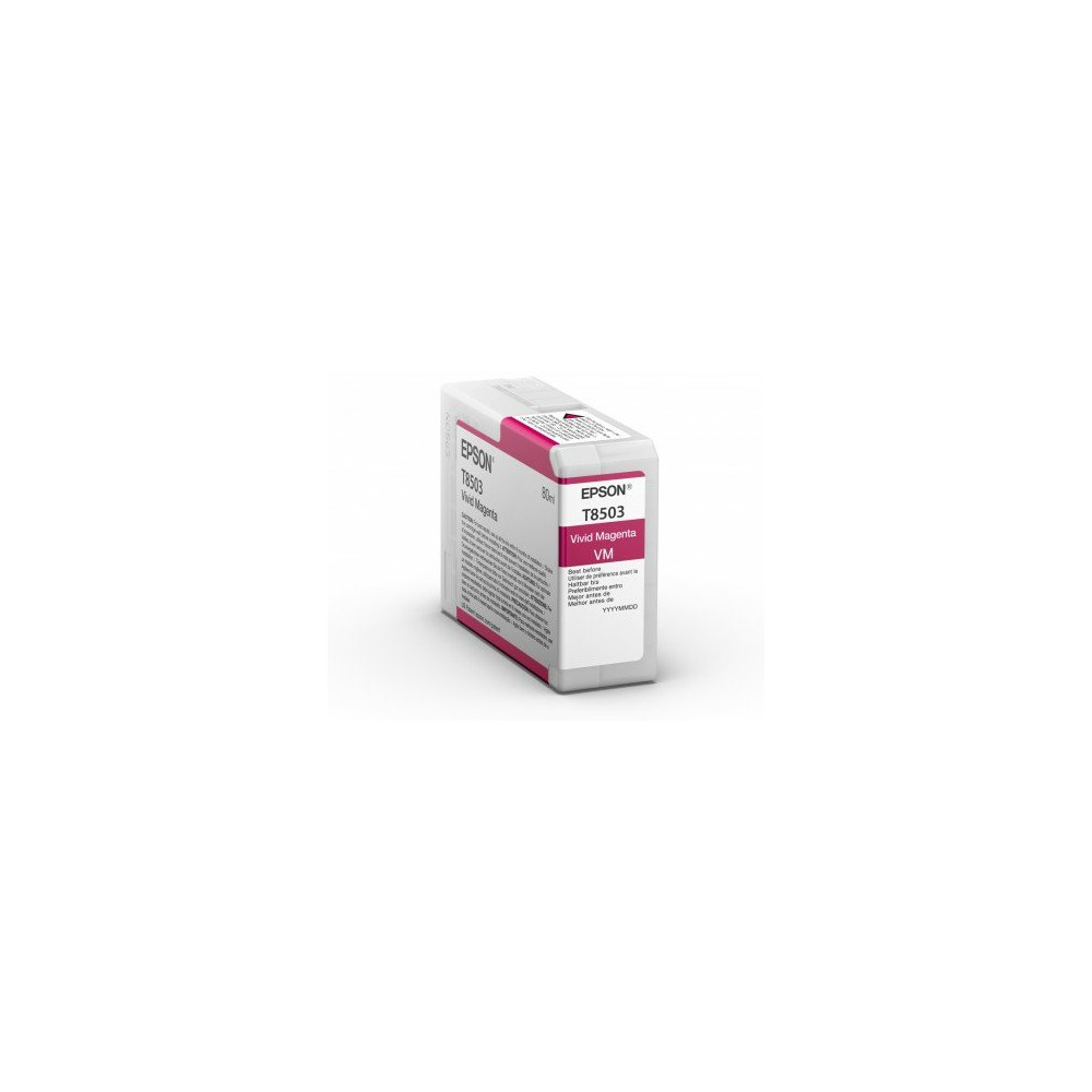 Epson T8503 cartuccia d'inchiostro 1 pz Originale Magenta vivido Epson T8503 cartuccia d'inchiostro 1 pz Originale Magenta vivido