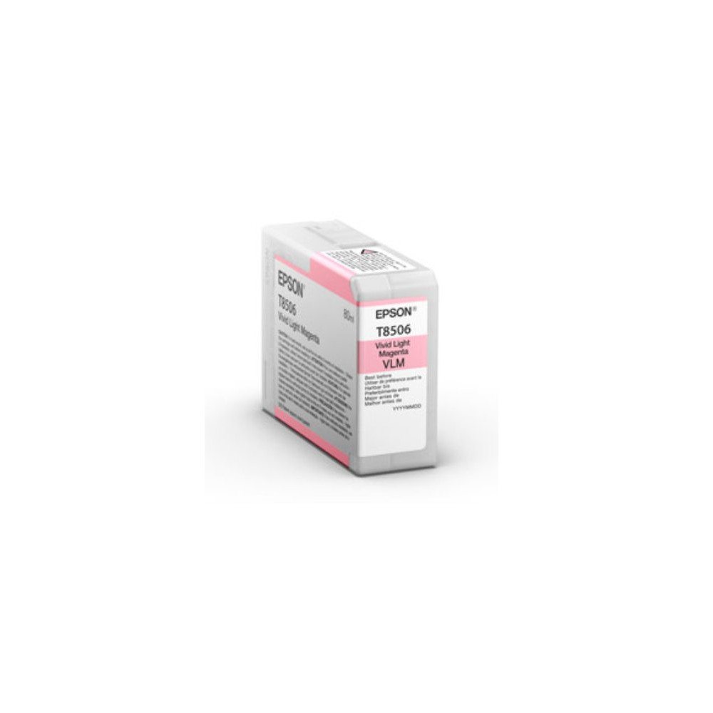 Epson C13T85060N cartuccia d'inchiostro 1 pz Originale Magenta chiaro vivido