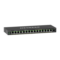 Netgear Plus GS316EP - Switch - gestito - 15 x 10/100/1000 (PoE+)