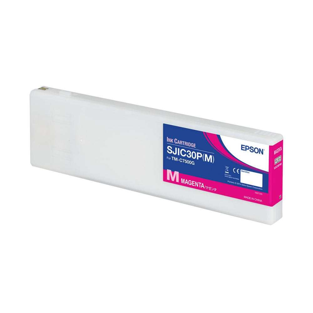 Epson SJIC30P(M): Ink cartridge for ColorWorks C7500G (Magenta) Epson SJIC30P(M): Ink cartridge for ColorWorks C7500G (Magenta)